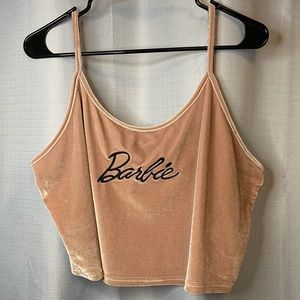 Shein | Barbie Pink Velvet Spaghetti Strap Too 3XL